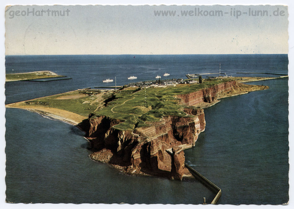 Helgolandpostkarte von 1965